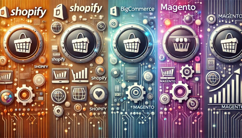 Shopify vs BigCommerce vs Magento